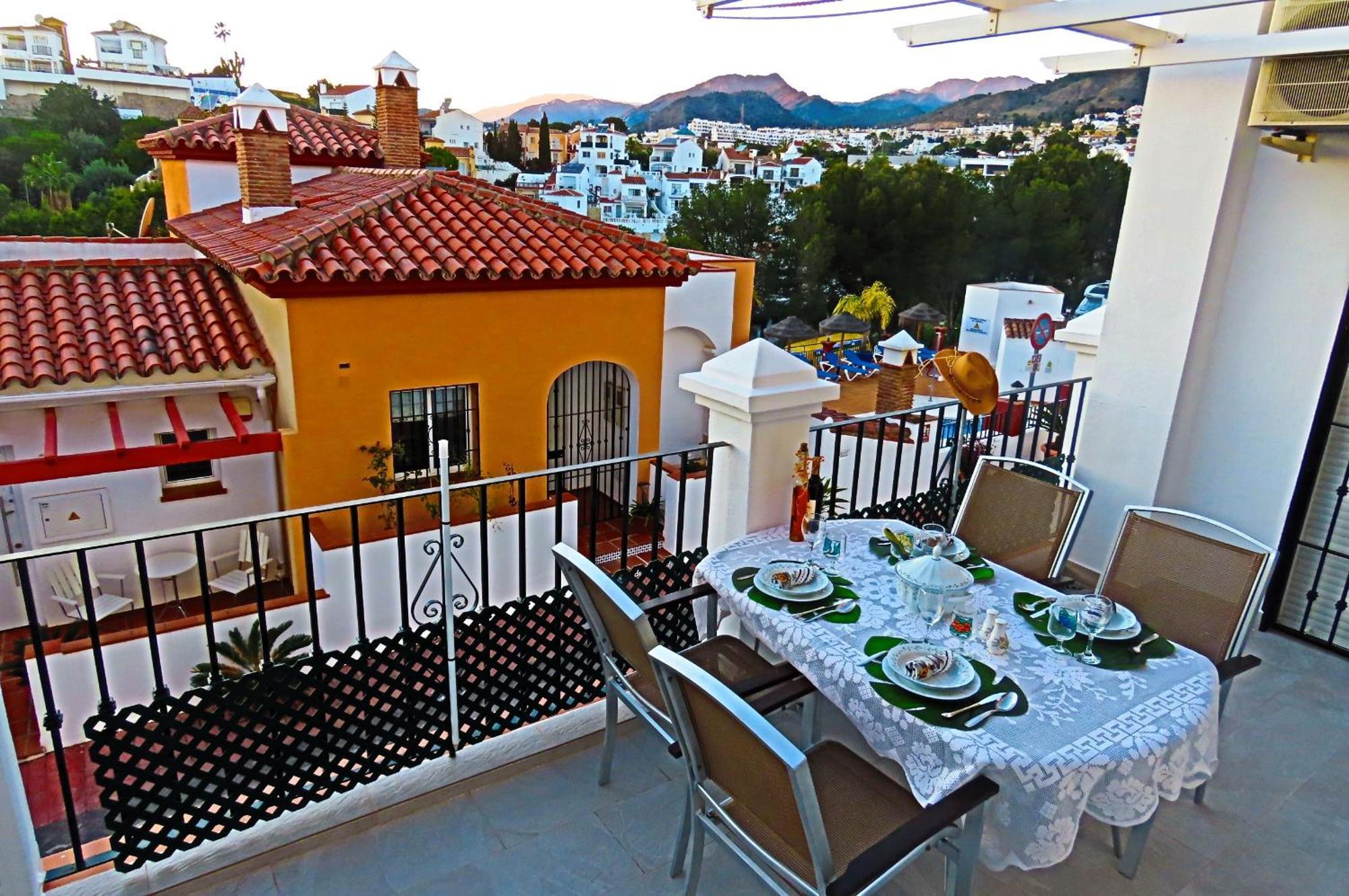 Aljamar 3B Daire Nerja Dış mekan fotoğraf